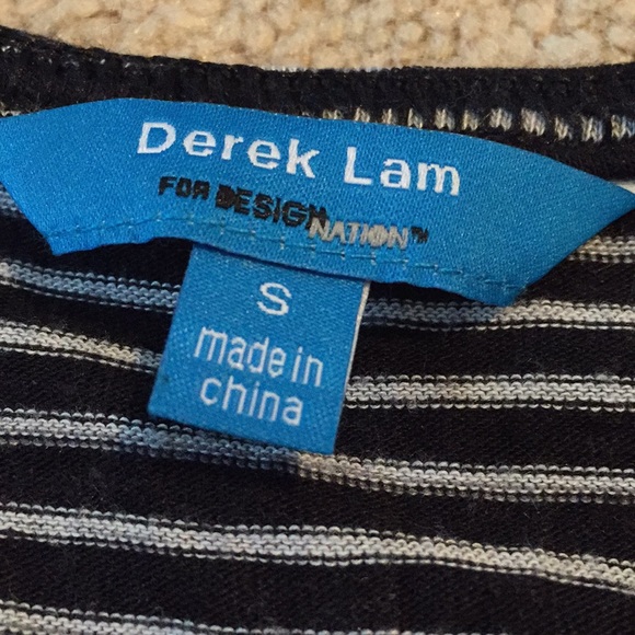 Derek Lam for Design Nation Striped Tee- Size S - Picture 3 of 4